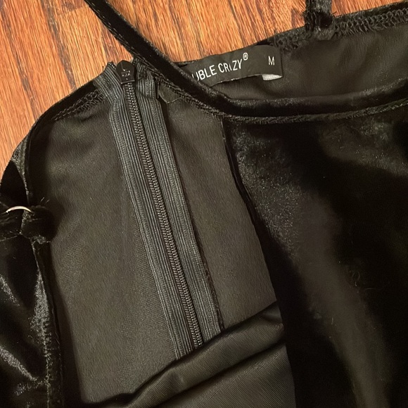 Velvet spaghetti strap M - Picture 2 of 4